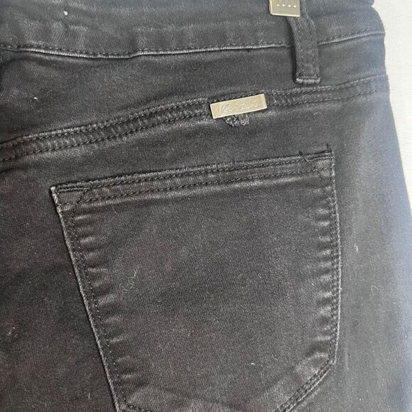 KanCan Faded Black Straight Slight Flare Non Destructed Jeans Size 11/29 - Picture 6 of 11